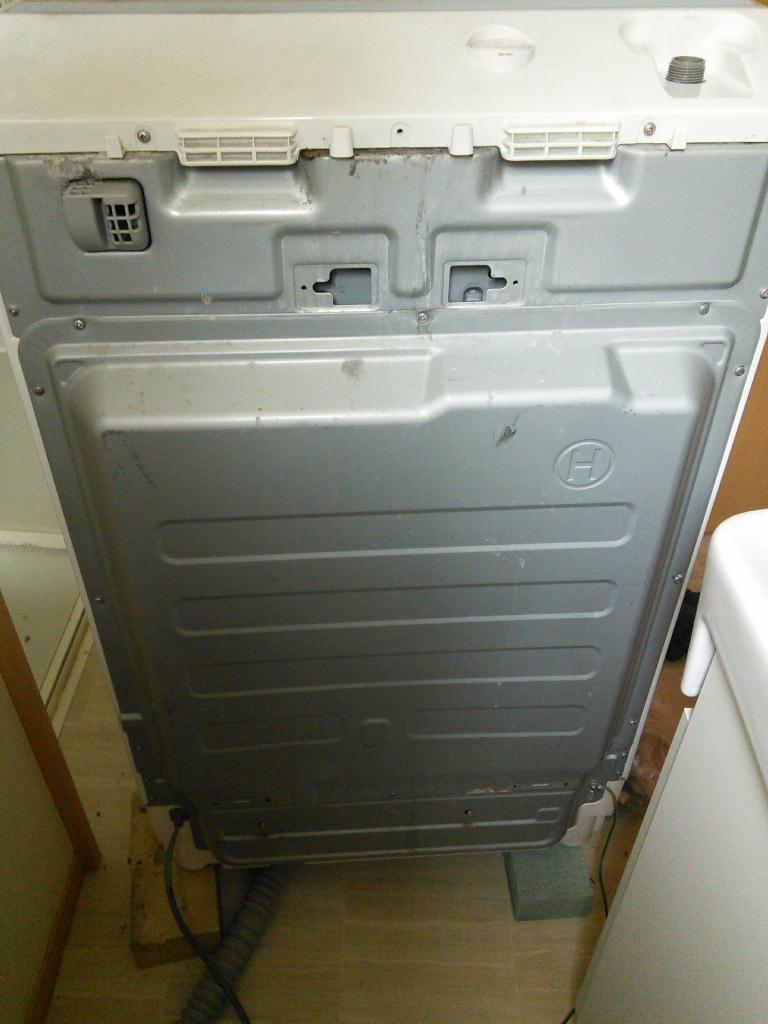 乾燥機能復活へ…パナソニック ドラム式洗濯乾燥機を分解してみた（背面 